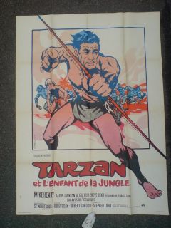 Boy Awesome Vintage French Comic Art POSTER1968 Mike Henry