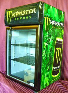 Counter Top Monster Mini Fridge 2.9 Cu.Ft. Glass Door Cooler IDW #G 5C