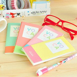New Korean Mini Portable Vocabulary 320 Words Notebook diary notebook