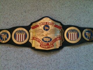  NWA US Heavyweight Wrestling Championship Belt made by Dave Millican