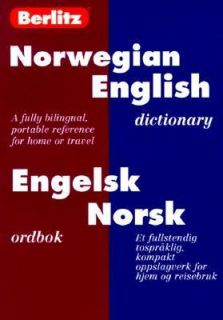 Norwegian English Dictionary by Berlitz Editors and Berlitz Publishing