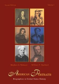 American Portraits Vol. 1 Biographies in United States History by