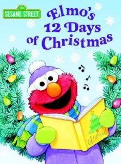 Elmos 12 Days of Christmas by Sarah Albee 2003, Board Book