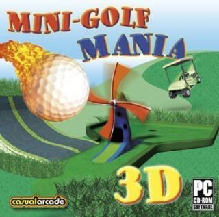 3D Mini Golf Mania PC 20 Unique Courses XP Vista New 798936834843