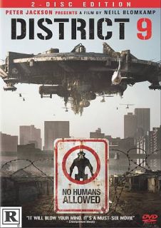 District 9 DVD, 2009, 2 Disc Set, Special Edition