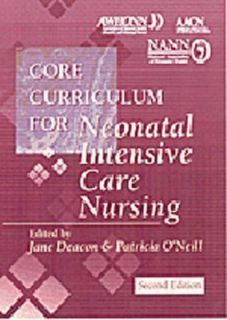 Core Curriculum for Noenatal Intensive Care Nursing by Obstetric and