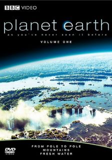 Planet Earth   From Pole to Pole Mountains Fresh Water DVD, 2008