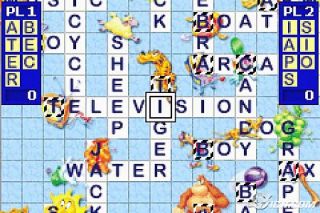 Aggravation Sorry Scrabble Junior Nintendo Game Boy Advance, 2005