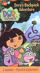 Dora the Explorer   Doras Backpack Adventure VHS, 2002