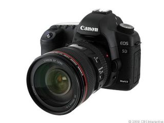 Canon EOS 5D Mark II 21.1 MP Digital SLR Camera   Black Kit w EF L IS