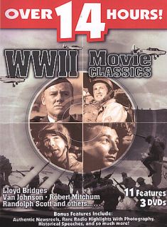 WW II Movie Classics DVD, 2004, 3 Disc Set