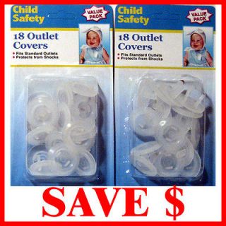 36 lot electrical outlet covers child proof safety new one