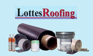 EPDM Rubber Roof Roofing Kit COMPLETE   1,000 sq.ft.