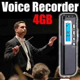 Digital 4GB Audio Sound Voice Recorder Pen Flash Drive Dictaphone MP3