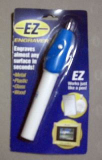 EZ Engraver cordless Engraving Pen Tool For Metal Plastic Glass Wood