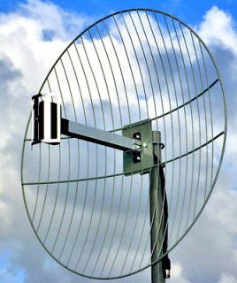 19dBi Grid Dish Antenna PLUS 802.11N Card and 20ft LMR 400 N SMA Cable