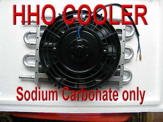 HHO COOLER WITH ELECTRIC FAN 320 X 200 X 80mm TRANSMISSION RADIATOR