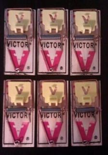 12 Victor Mouse Mice Snap Traps M325 Pro Holdfast ~ Control Better