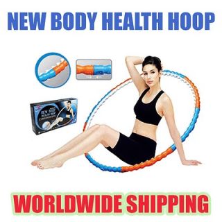 NEW 72 Massage ball Body Health Hoop Weighted Hula Hoola for Exercise