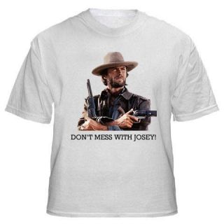 JOSEY WALES SHIRT CLINT EASTWOOD CLASSIC MOVIE POSTER