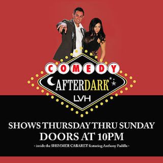 TICKETS TO COMEDY AFTER DARK SHOW IN LAS VEGAS