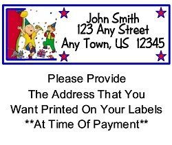 30 Caillou Birthday Party Address Labels