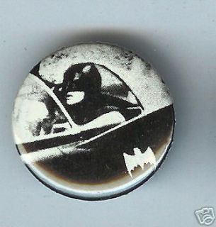 Batman in Batmobile on Bat phone pin