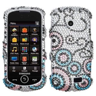 Samsung A817 Solstice 2 II   CRYSTAL DIAMOND BLING CASE COVER PINK