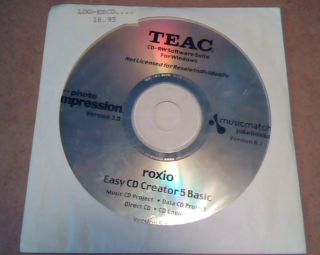 Roxio Easy CD Creator 5 Basic inc. photo Impression / musicmatch