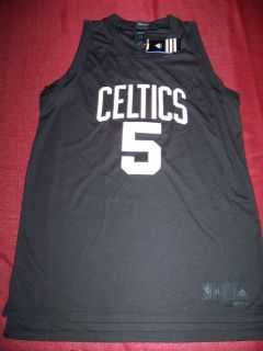Adidas Mens Boston Celtics #5 Kevin Garnett Nickname Jersey Big