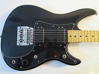Vintage 1980s Peavey Predator Guitar Kahler Bridge Black Good Shape