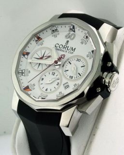 Corum Admirals Cup Competition Chronograph with Date $7,850.00 NEW