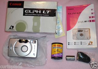 LT IX240 APS Point and Shoot Film Camera Auto Load Film with Flash