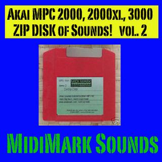 Akai mpc3000 Zip Disk works with MPC 2000 Hip Hop v2