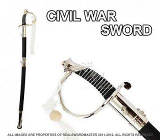 Full Size 39 Civil War CSA Confederate Cavalry Officer Sword Saber