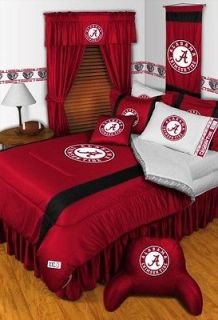 Alabama Crimson Tide Comforter Set 5 Pc NCAA SL Collection Twin
