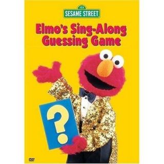 Sesame Street Elmos Sing Along Guessing Game [DVD New]