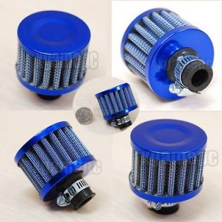 Fit 12MM Bottom Aperture Air Crankcase Vent Breather filter (BLUE