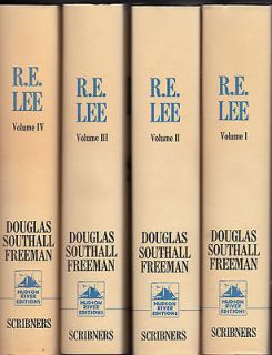 ROBERT E LEE 4 VOLUMES (R.E. Lee A Biography ), Douglas Southall