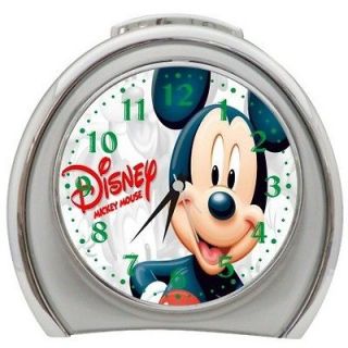New Mickey Mouse Night Light Travel Table Desk Alarm Clock