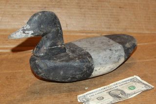 Vintage Wood Duck Decoy,Hunting,Broadbill,Bluebill,Scaup,Old Barnegat