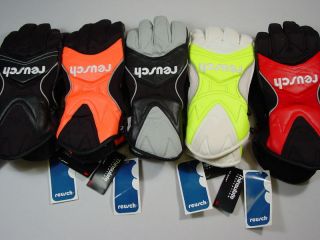 New Reusch Challenger 06 Ski Gloves Sample Medium 8.5