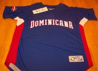 DOMINICAN REPUBLIC BASEBALL STITCHED JERSEY 2XL NEW