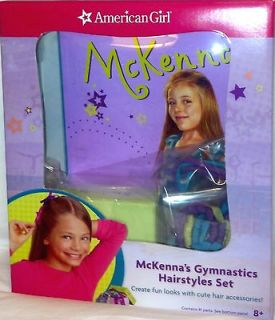 American Girl Mckennas Gymnastics Hairstyle Set NIB