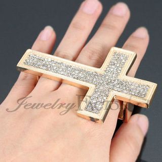 three finger ring in Jewelry & Watches