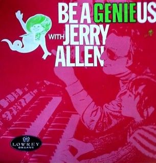 JERRY ALLEN   BE A GENIEUS   ALAMO LBL   U.K. LP   LOWREY ORGAN