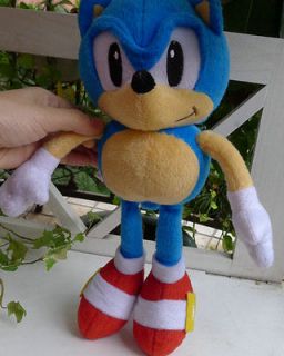 SONIC THE HEDGEHOG Blue Plush Doll Figure Collectible LOVELY GIFT RARE