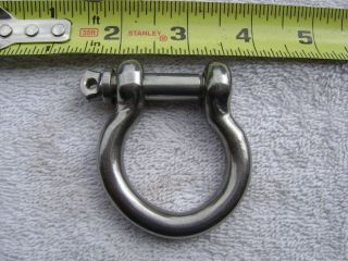16 INCH SMALL SHACKLE STAINLESS STEEL BOAT SHIP ANCHOR CHAIN