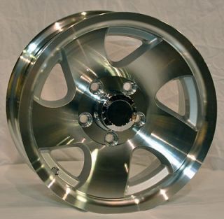 Aluminum Trailer Wheel 14 (5 4.5) Twisted Star Type 10