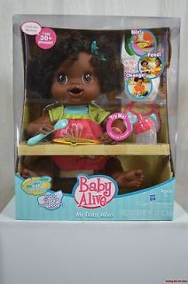 My Baby Alive Baby Doll AA Poops Pees Laugh Talks Food Diapers Girls